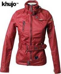 KHUJO Lissy Kurtka Woskowana Damska L Oryginalna Biker Super Stan