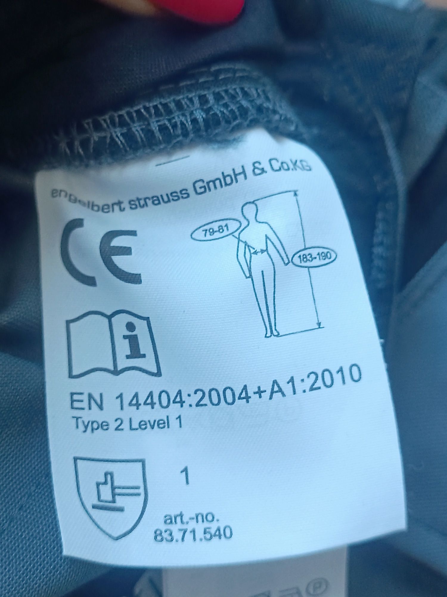 Engelbert Strauss męskie spodnie robocze ogrodniczki jak nowe