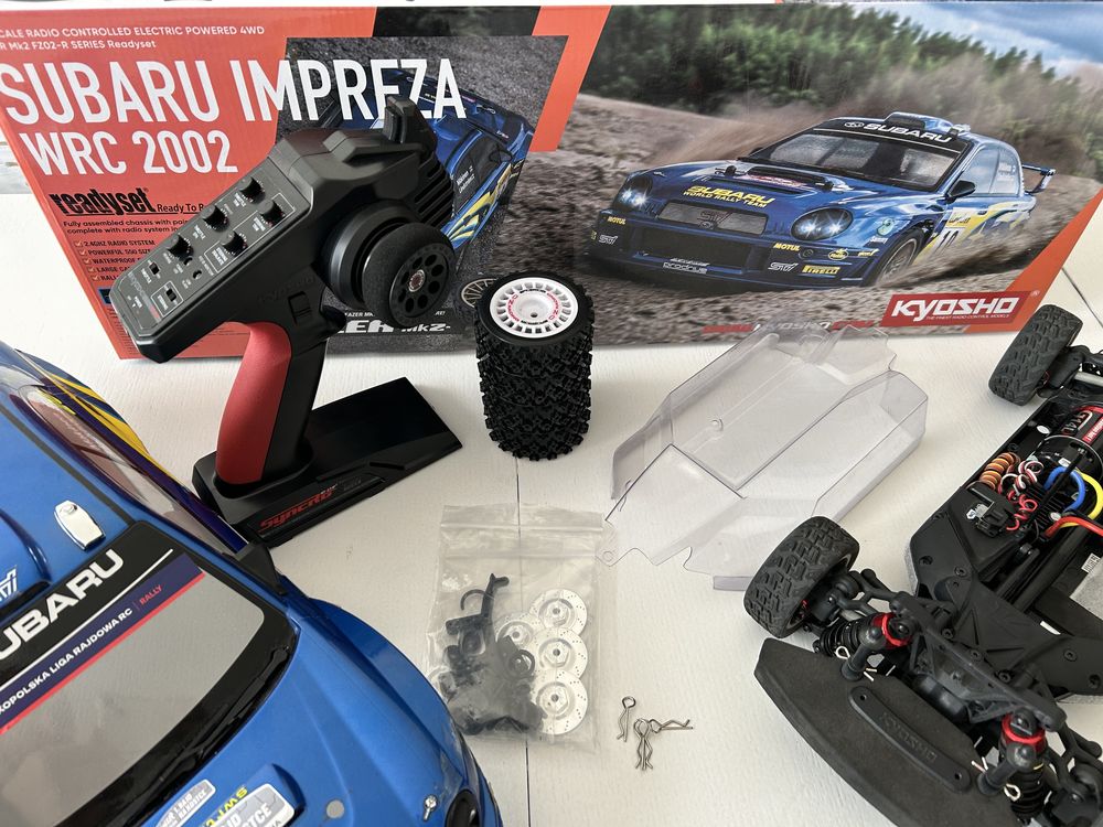 Zdalnie sterowany model rc Kyosho Fazer Mk-2 rally