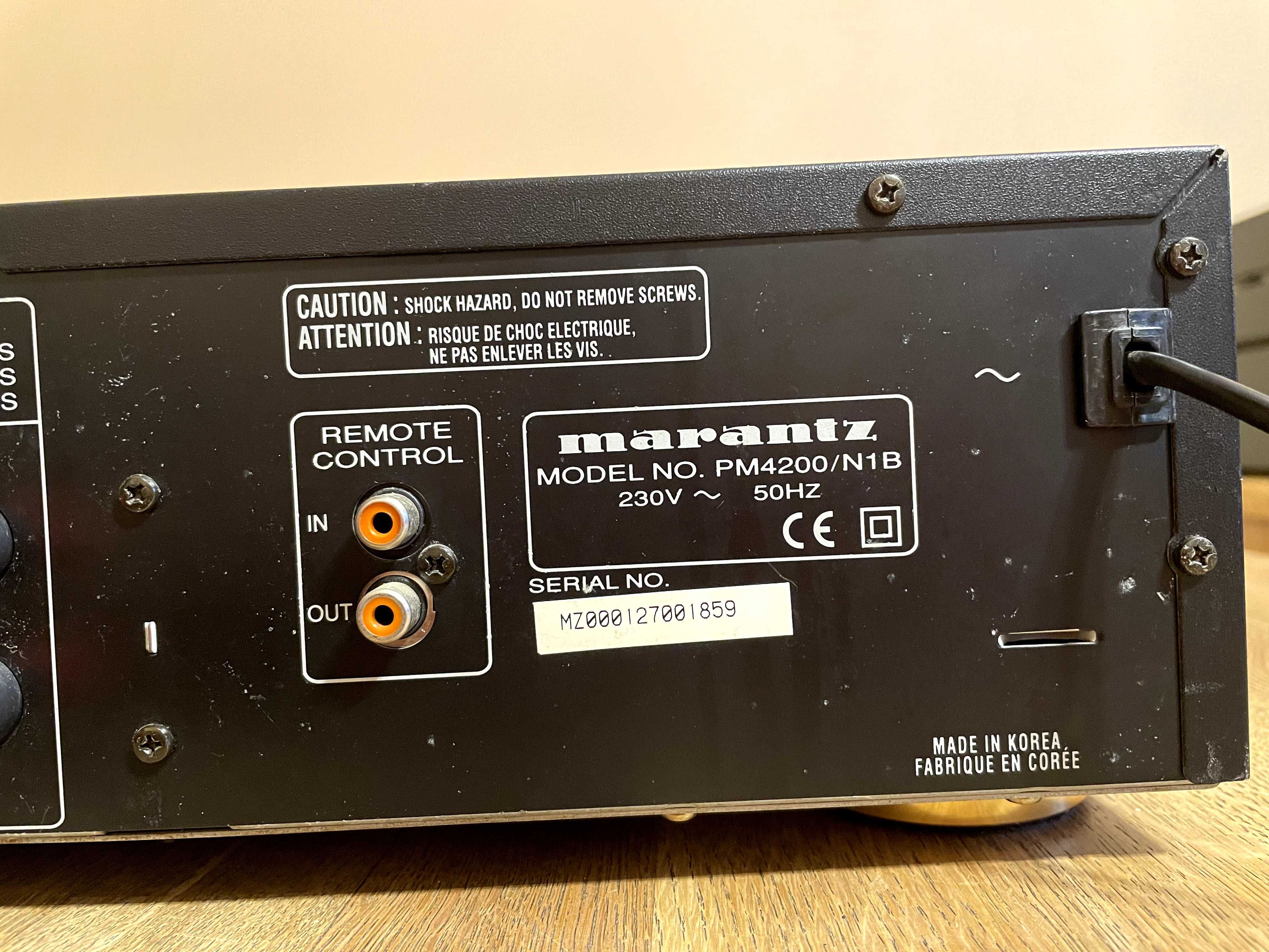 Підсилювач MARANTZ PM 6010 OSE, PM 4200  &  PM 4001