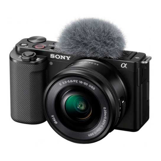 Фотоапарат із змінним об'єктивом Sony ZV-E10 Kit + 16-50 Black
