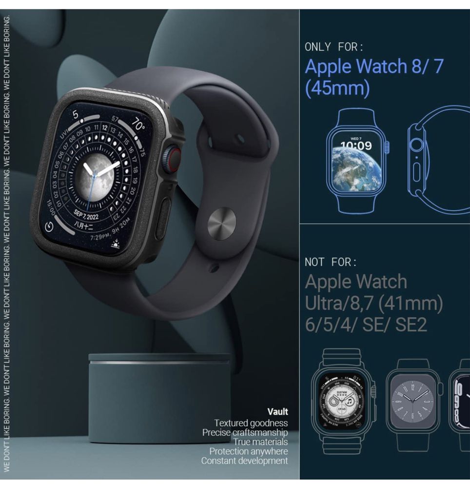 Чехол для Apple Watch 45 Series 9/8/7 Чехол Caseology Vault
