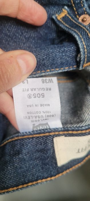 Spodnie jeansowe męskie Levis Strauss 36/34