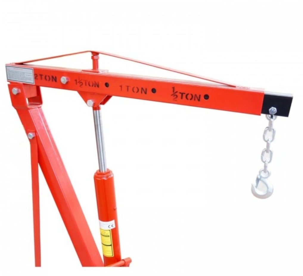 Grua Dobrável 2 Toneladas Ideal Para Motores (Artigo Novo)