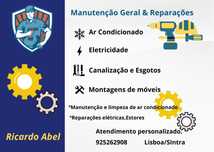 Manutencao e reparacao ar condicionado,esgotos,eletricas e esgotos
