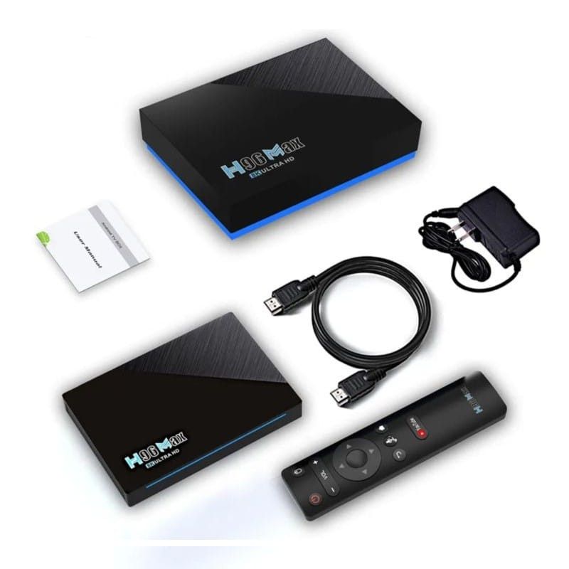 H96 Max RK3566 Android TV Box - 8GB RAM / 128GB ROM - Nova