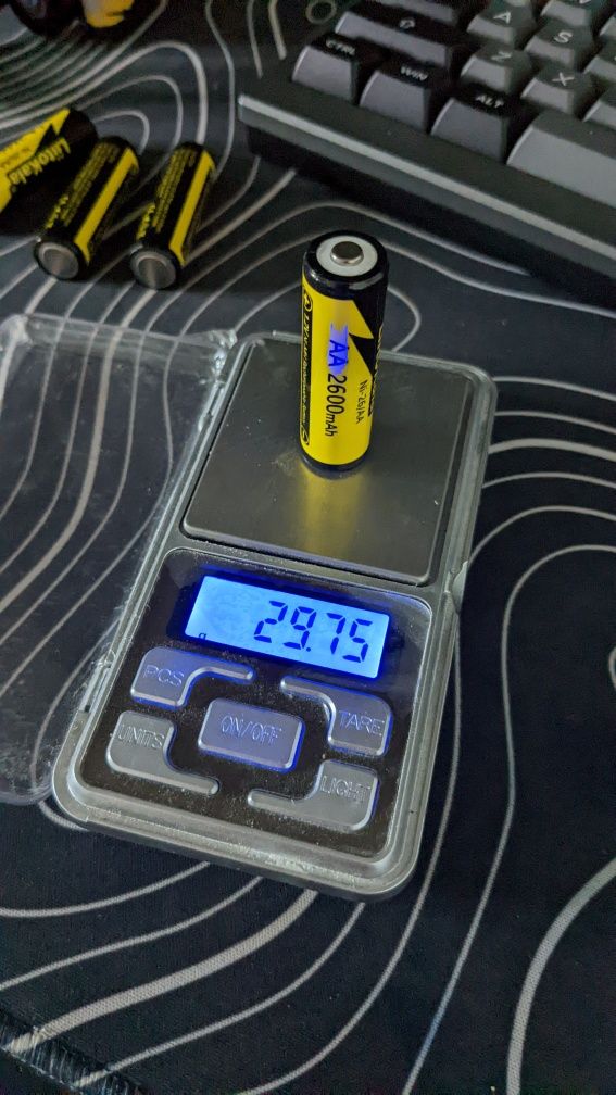 Аккумуляторы AA LitoKala 2600mAh 14500 NiMh