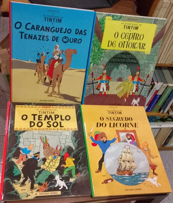 Tintim 5 unidades Capa Dura - Difusão Verbo