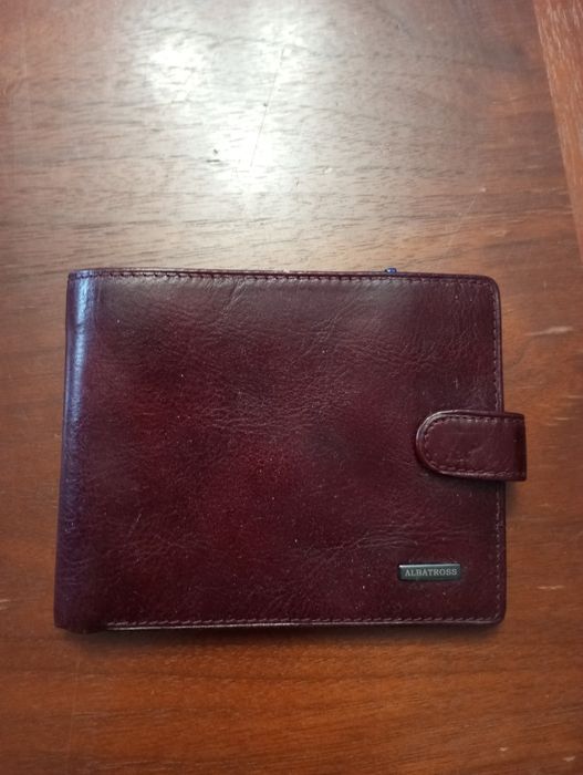 Portfel męski ze skóry ekologicznej firmy Albatross.