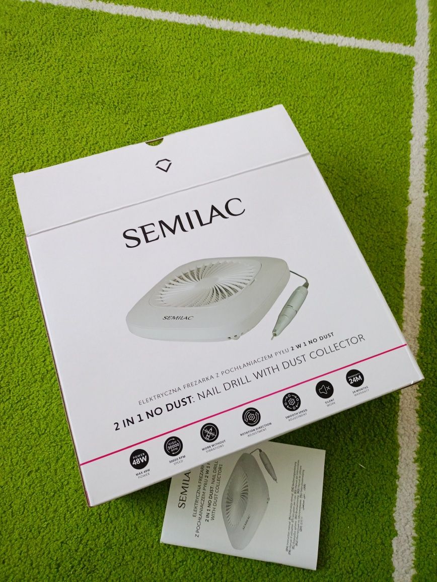 Elektryczna NOWA Frezarka 2 w 1  Semilac  pochłaniaczem pyłu