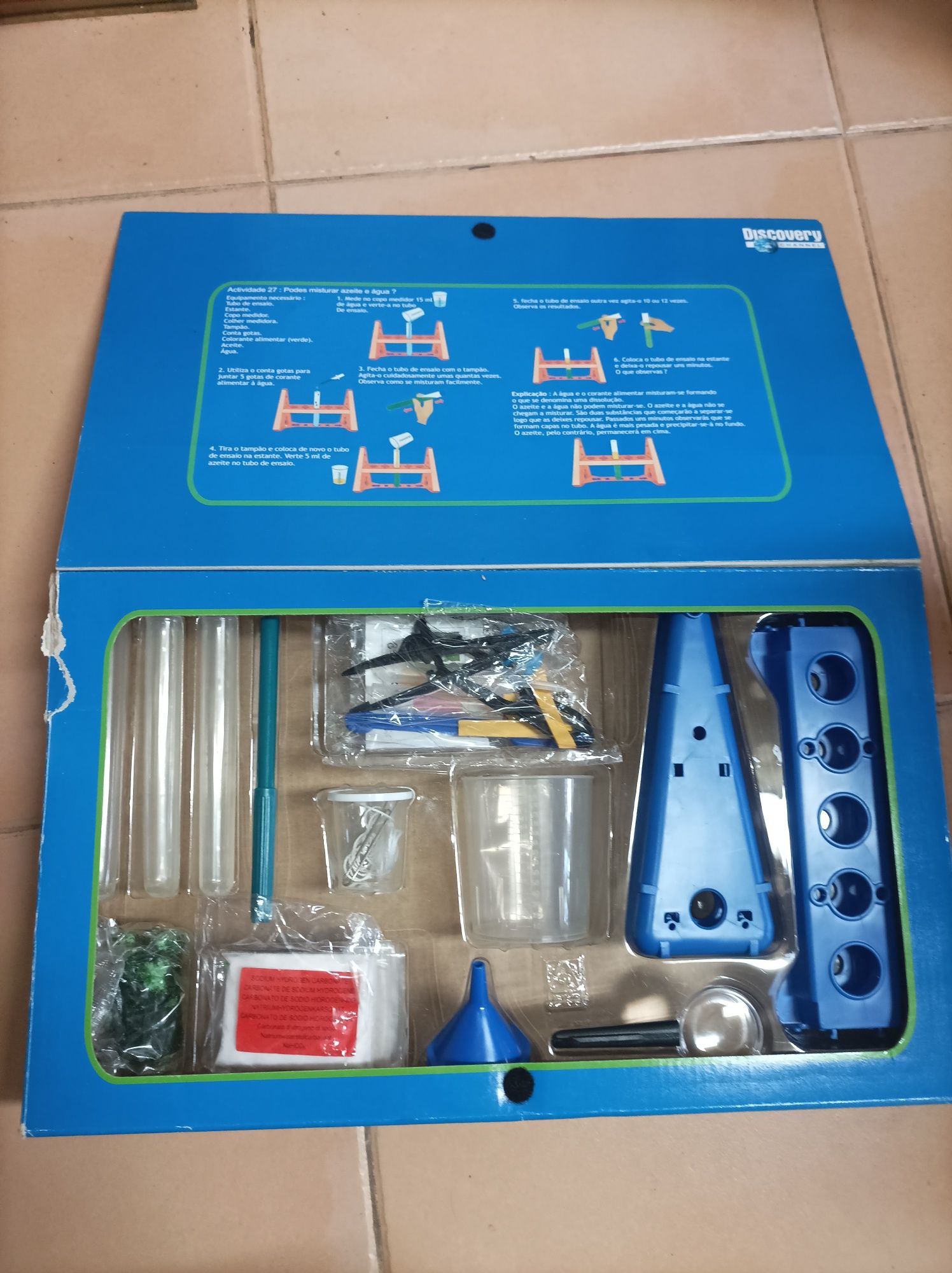 Discovery - explorando a química - novo experiências infantil