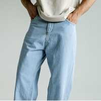Джинсы мужские светлые штаны широкие штани чоловічі широкі джинси y2k