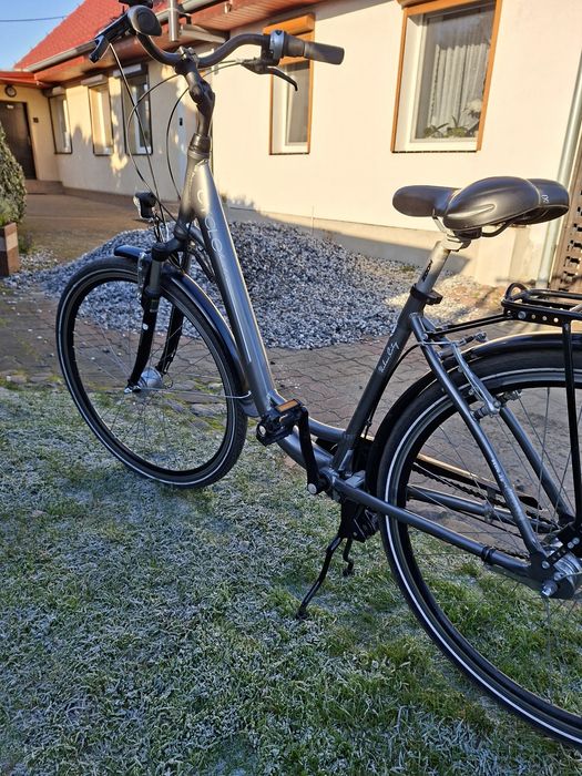 Niemiecka Piękna damka z niską ramą