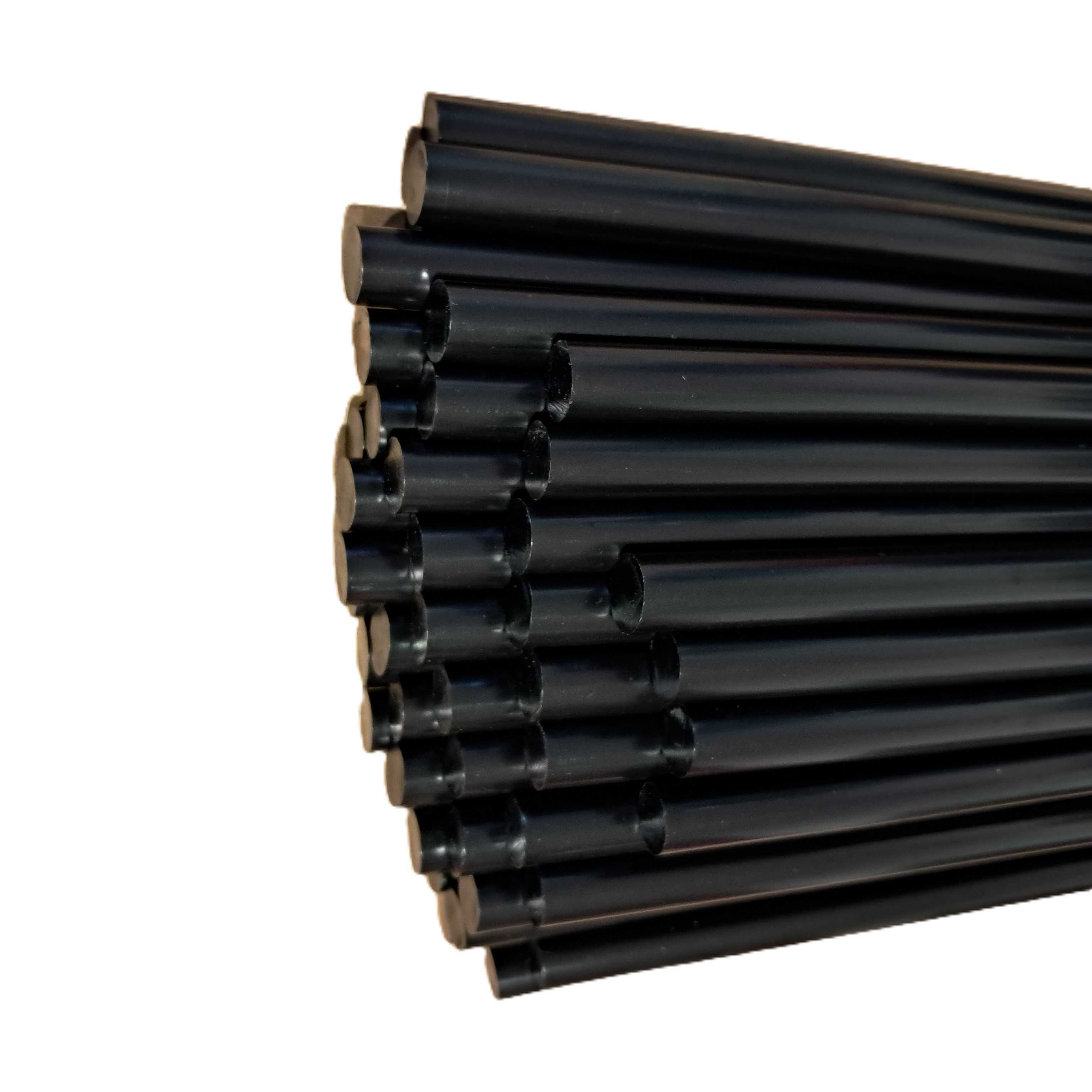 CZARNY KLEJ DO PISTOLETU NA GORĄCO 11x200 mm 1kg. 46 szt. KD11260