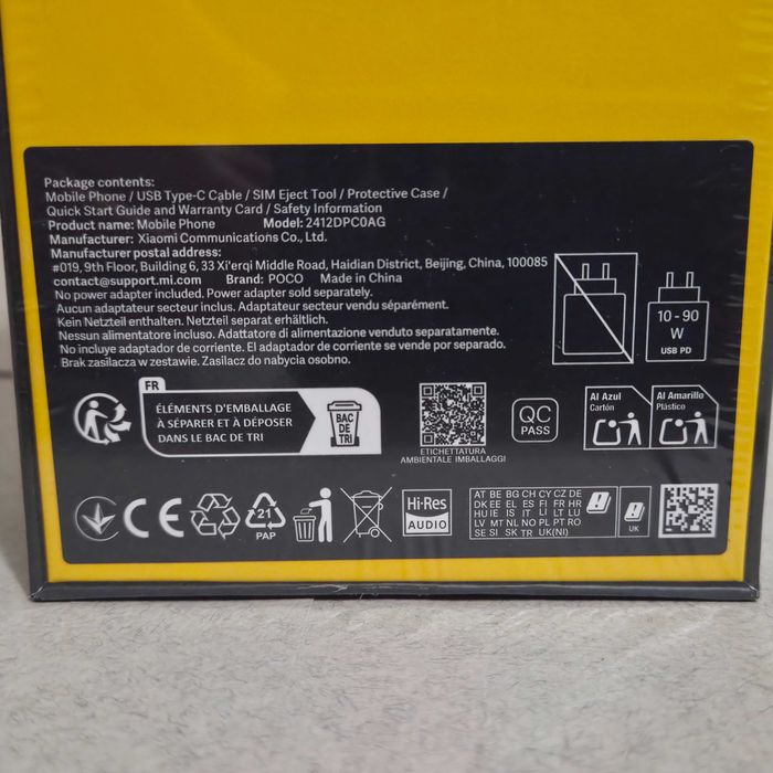 Смартфон POCO X7 Pro 8/256GB Black