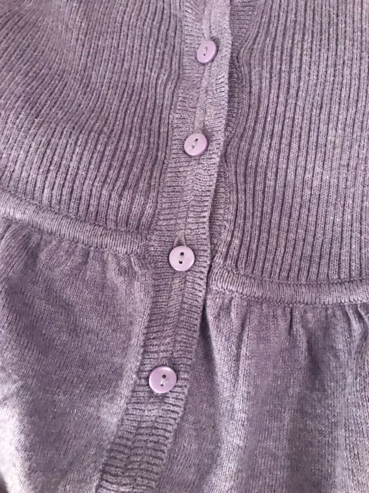 Bluzka OLD NAVY Maternity ciążowa sweter fiolet NOWA