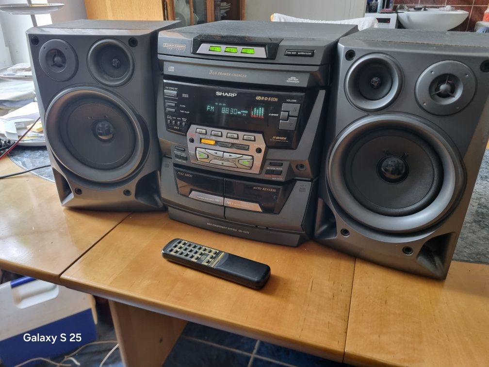 Wieża Sharp cd c 470h + pilot