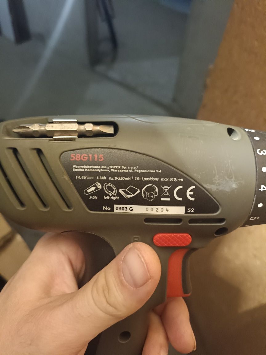 Wkrętarka akumulatorowa 14,4V graphite
