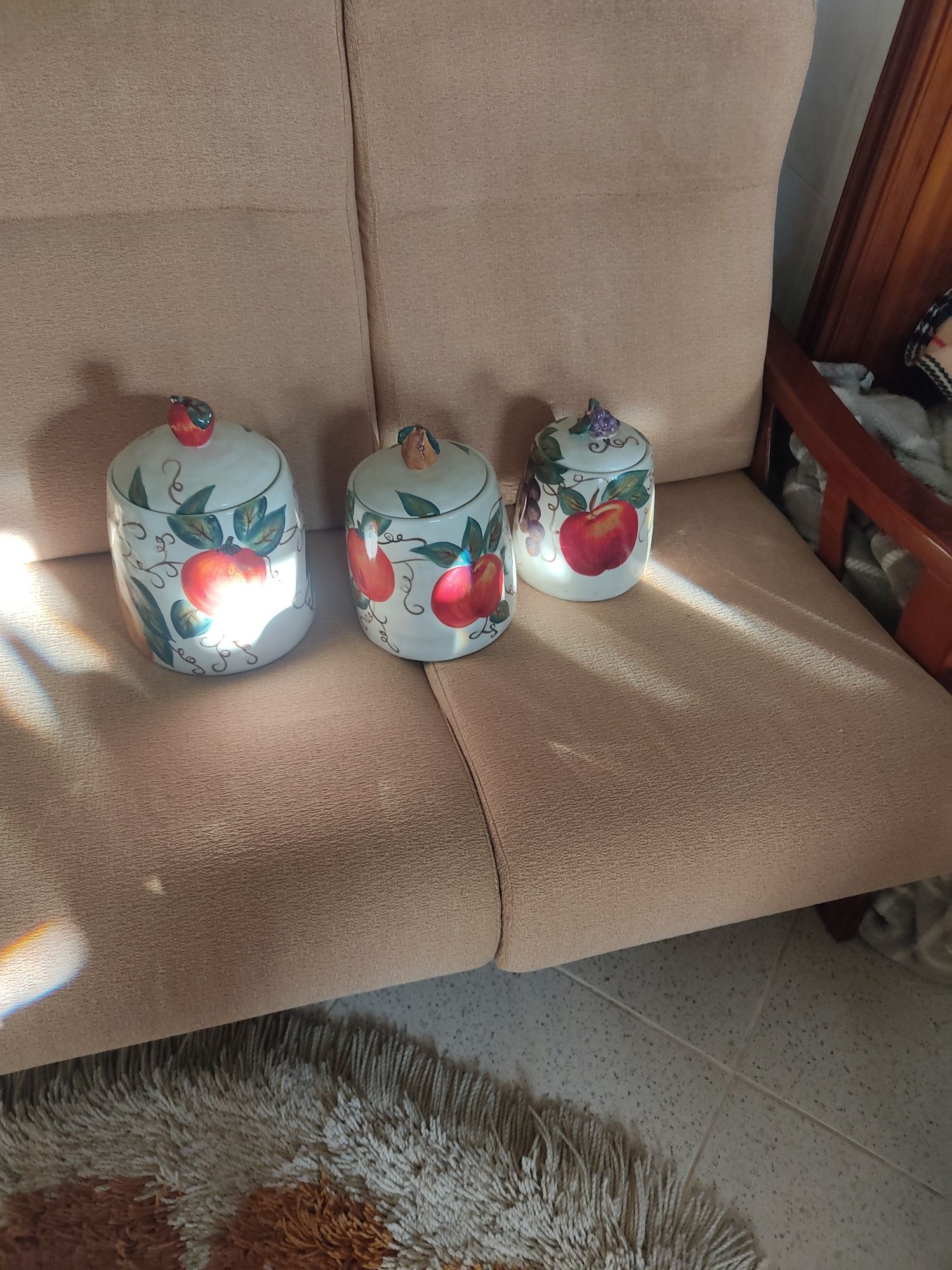 Potes de decoração