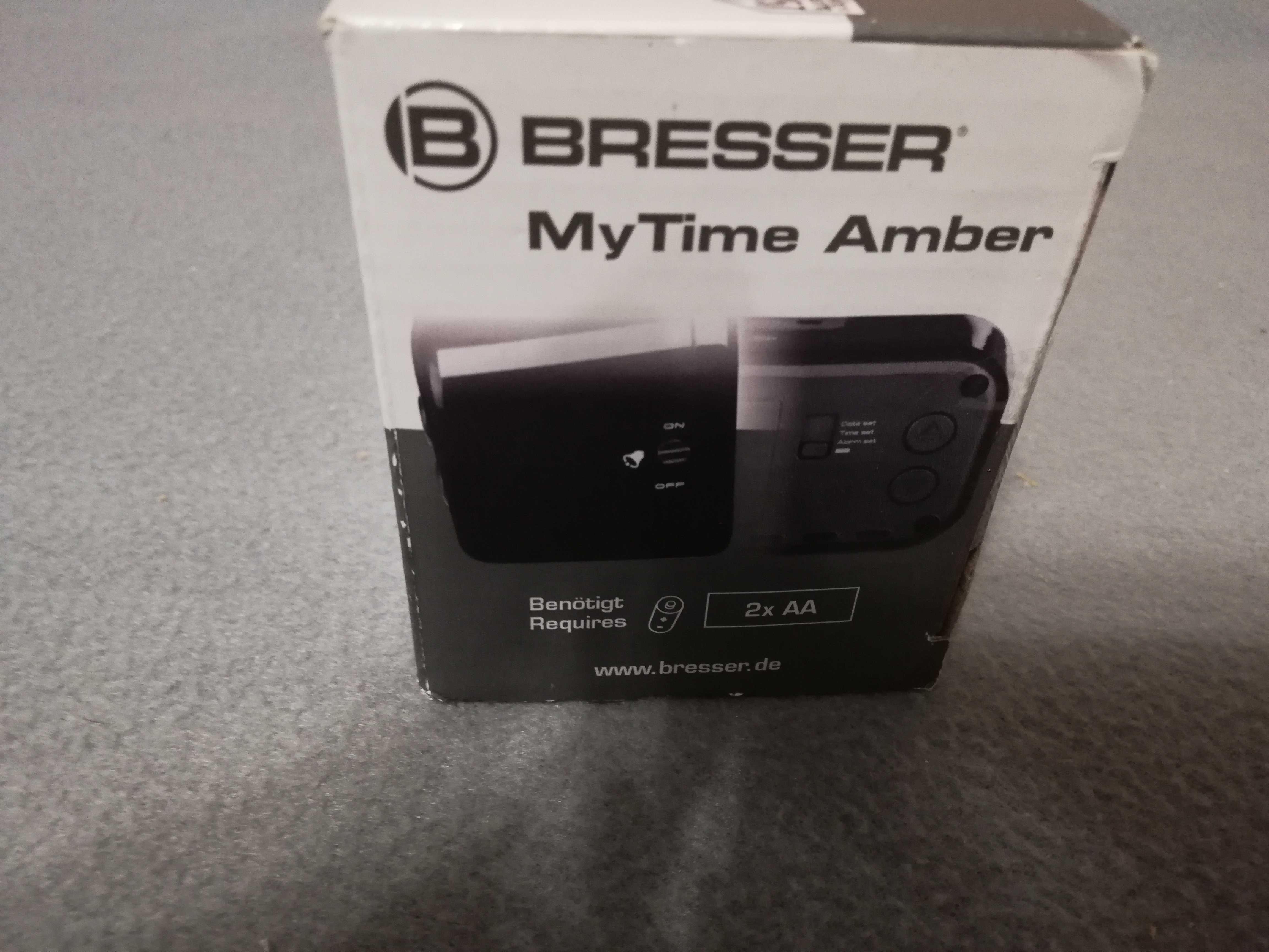 Zegarek Budzik Bresser  MyTime Amber