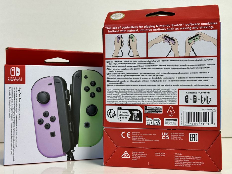Геймпад джойстик контролер Nintendo Switch Joy-Con Pair