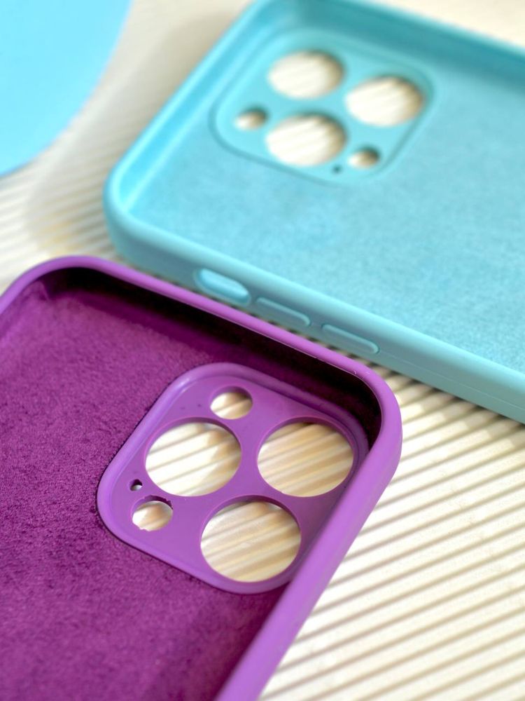 Силіконовий чохол silicone case iPhone 14 закрита камера