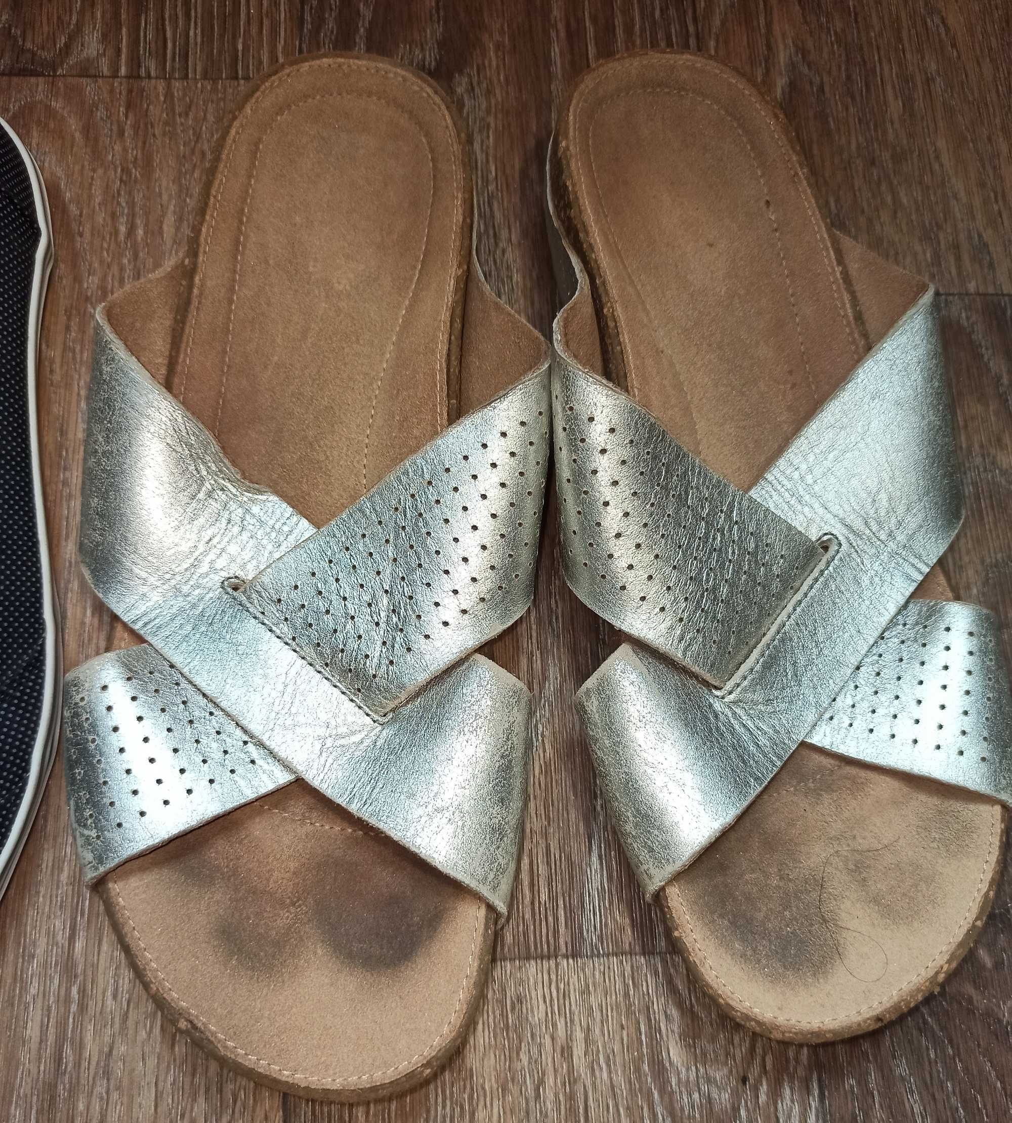 мокасины шлепки fila, clarks 39 размер оригинал