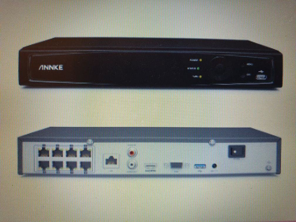 Annke video gravador Poe 4k de rede 1TB- modelo n48paw