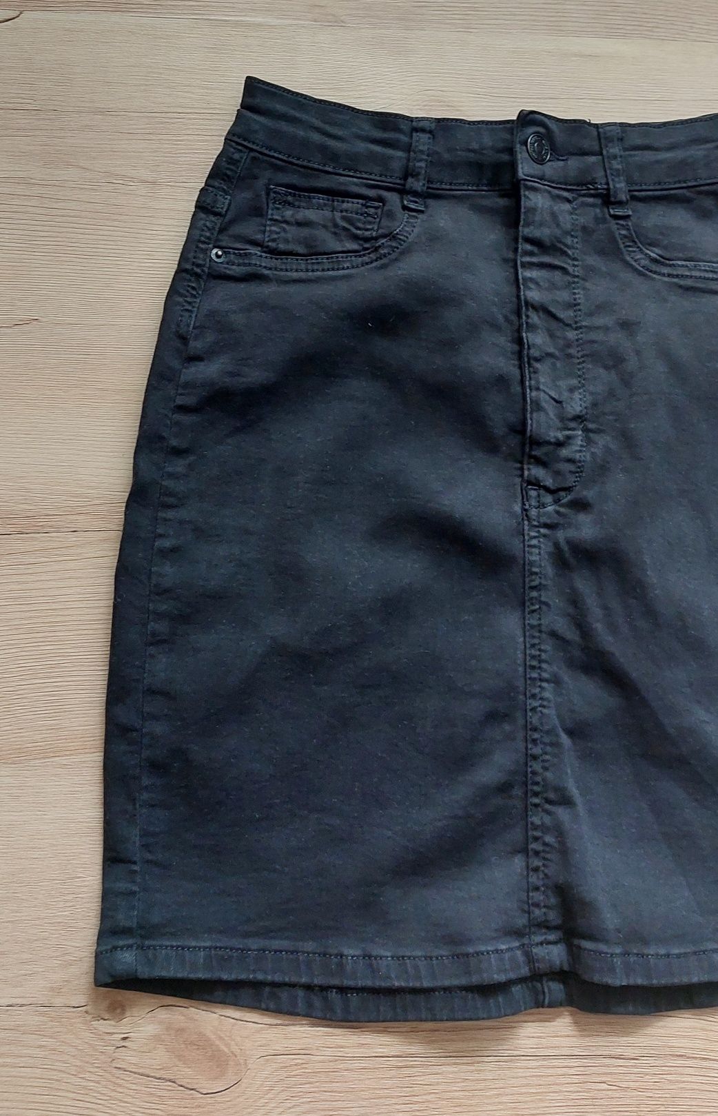 Spodnica czarna Gperfect jeans Molly M 38   Ginatricot