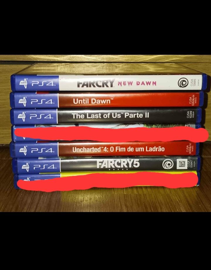 VENDO ou TROCO,Jogos PS4 (como novos)