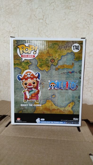 Buggy the Clown Funko Pop one piece deluxe Клоун Баггі фанко поп делюк