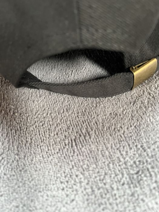 Bawełniana czarna bejsbolówka