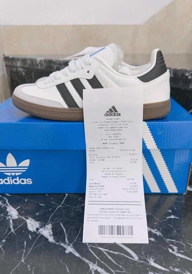 Nowe Trampki | Adidas SambaOGWhite "Najnowsze zdjęc " 40