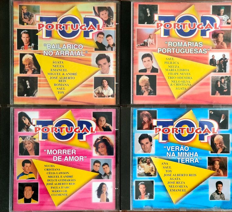 Lote CD 16 Volumes - TOP PORTUGAL - Vários Artistas