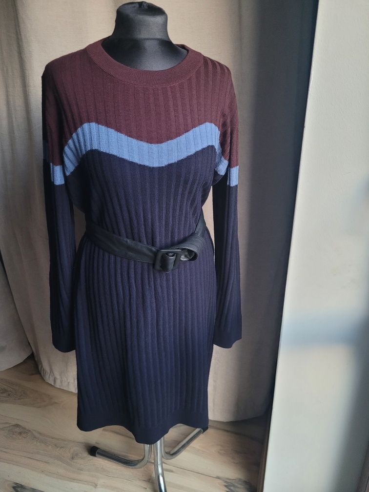 COS r L  XL sukienka wełna 100proc termiczna termoaktywna