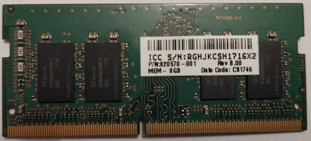Pamięć RAM DDR4 8GB Hynix HMA81GS6MFR8N-UH 2400 MHz