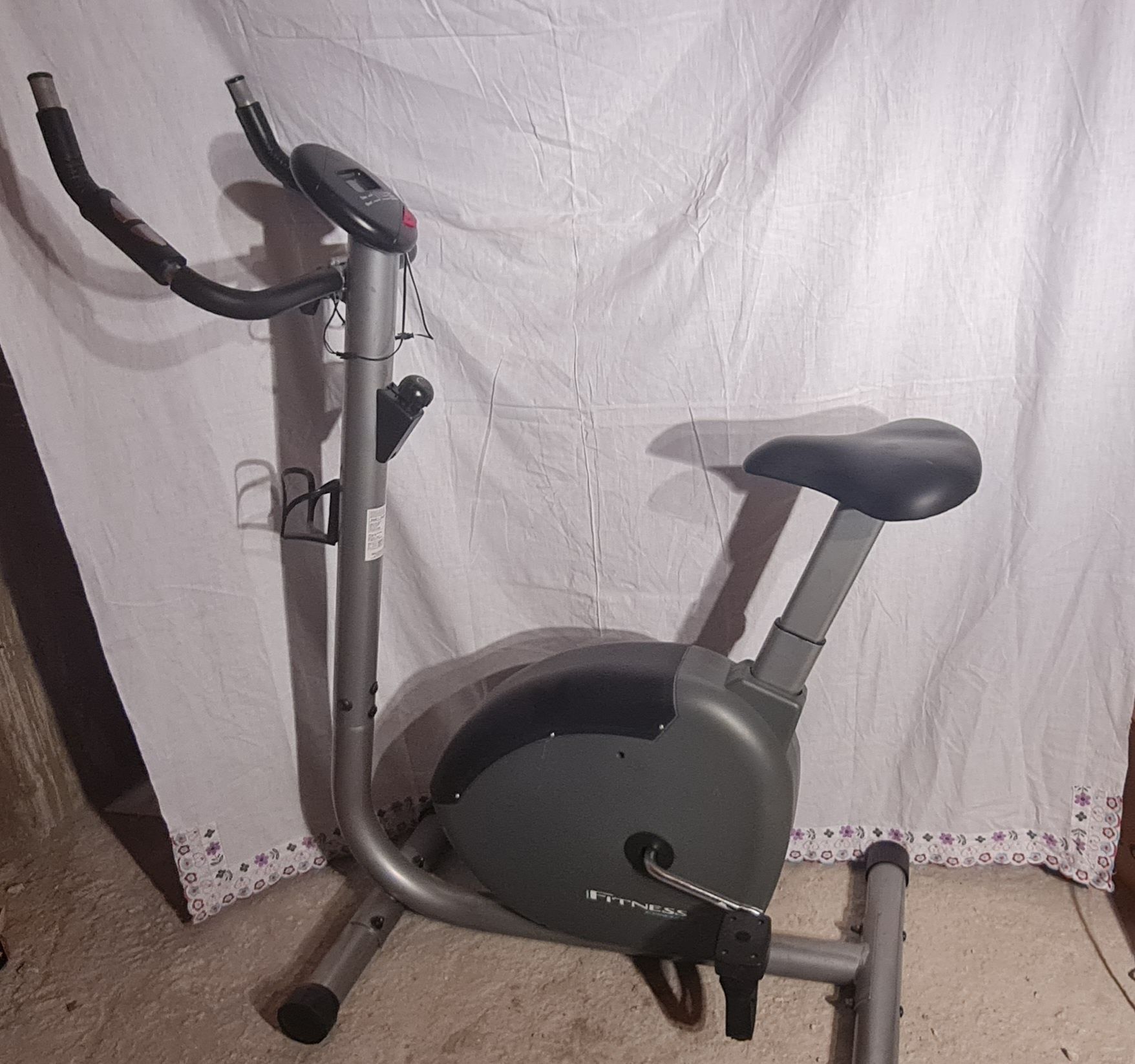 Bicicleta estática.