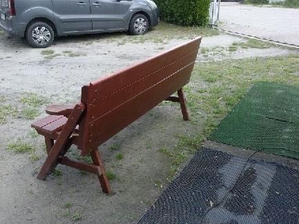 Ławka i stół ogrodowy dwa w jednym!!