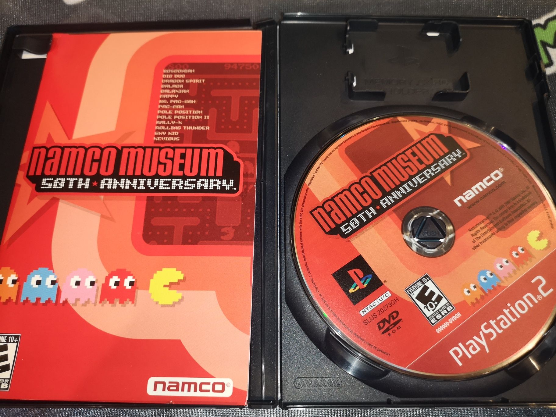 Namco Museum 50th Anniversary PS2 NTSC USA gra (stan bdb) rzadkość