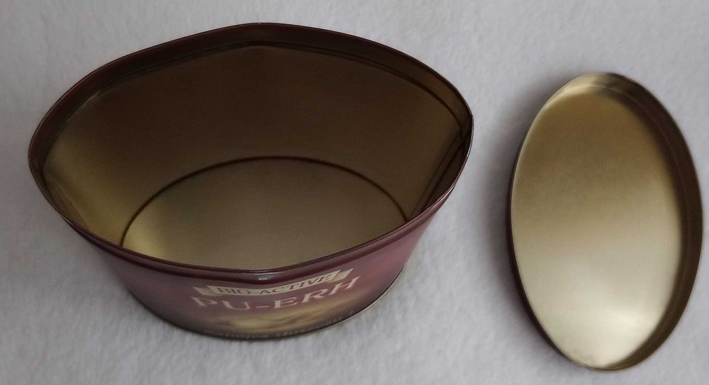 Pojemnik puszka na herbatę PU-ERH czerwona herbata Big Active Bio