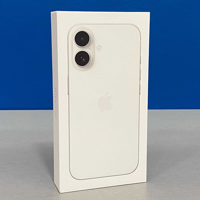 Apple iPhone 16 128GB (White) - SELADO - 3 ANOS DE GARANTIA