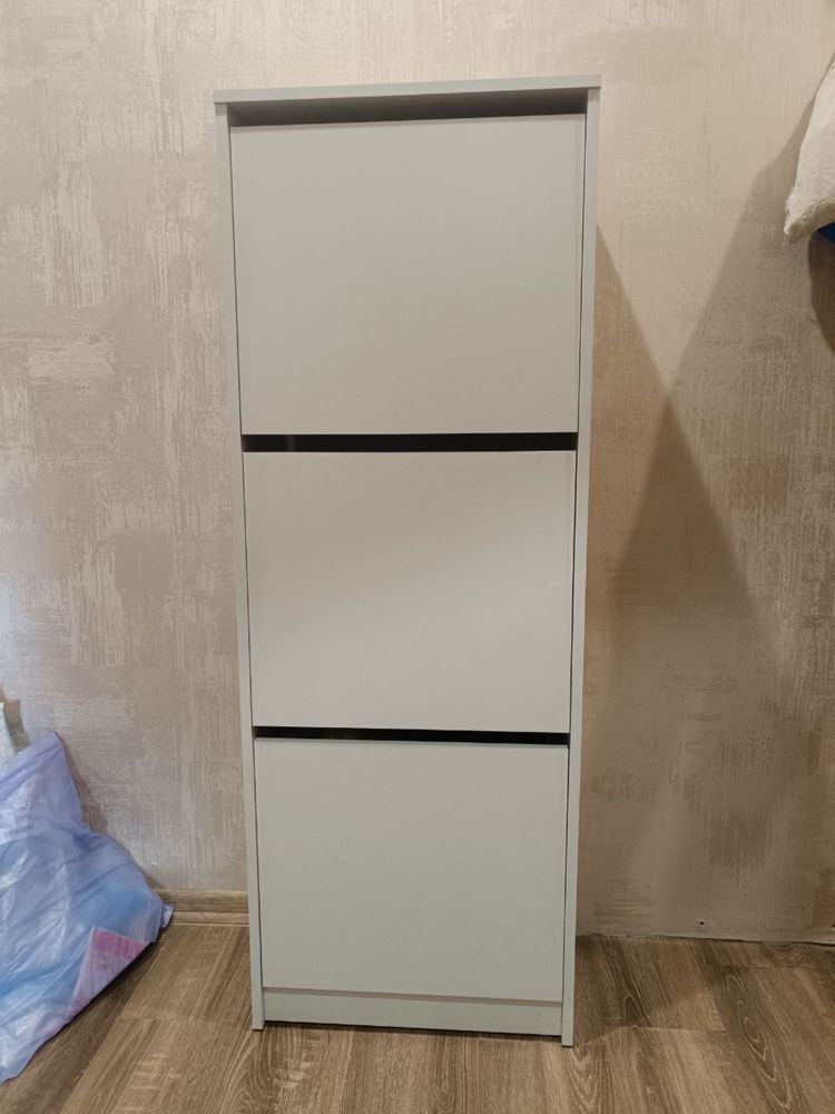 IKEA BISSA шафа для взуття, тумба в прихожую икеа, ікеа шафа тумбочка