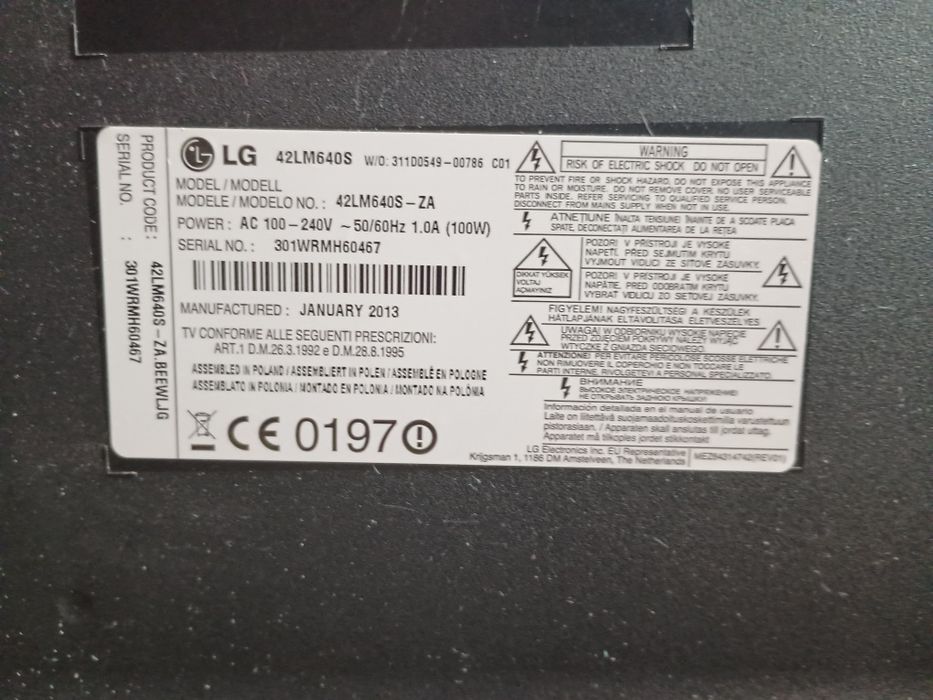 Telewizor LG Smart 3D