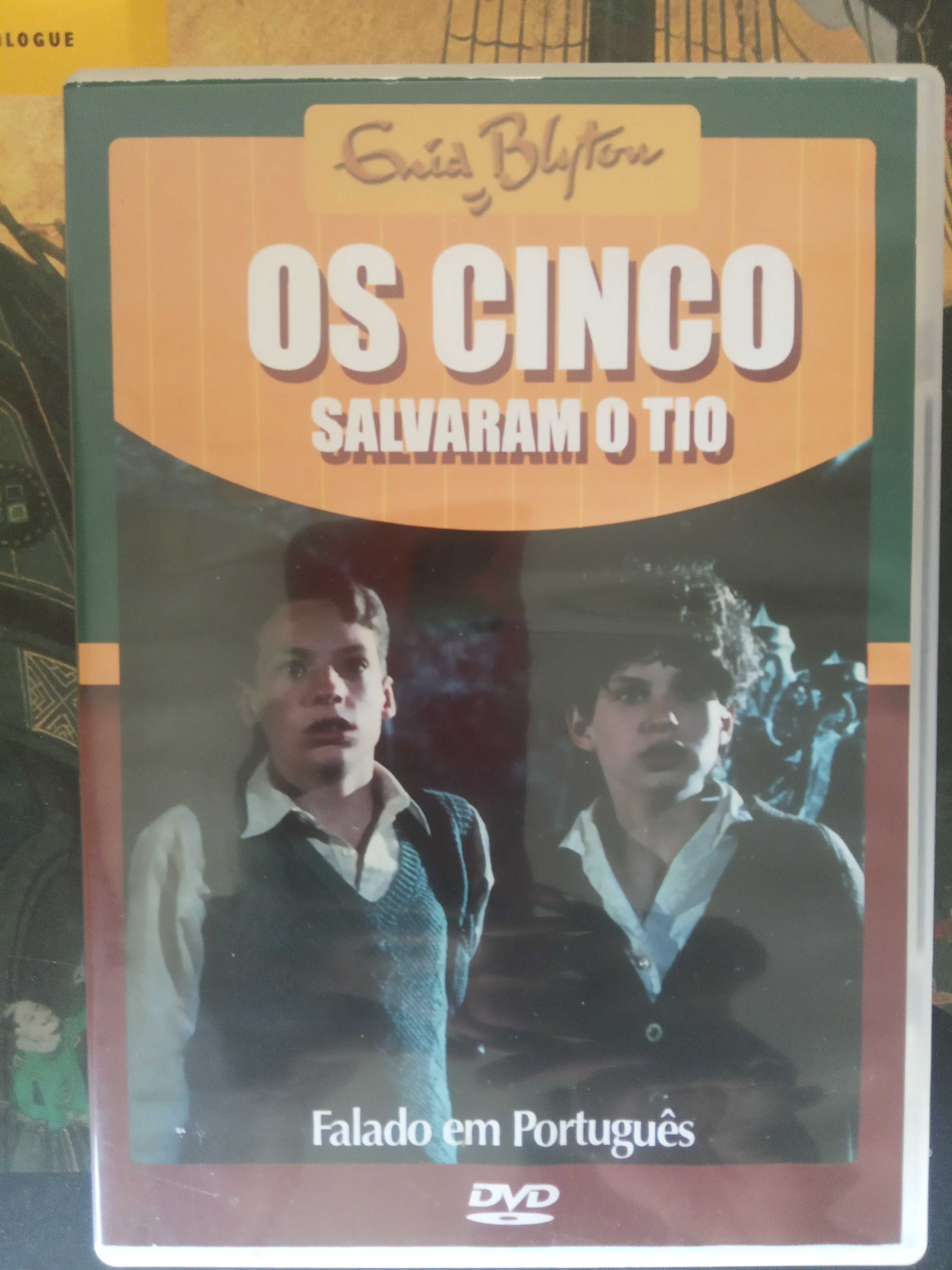 DVD - Os Cinco Salvaram o Tio.Bom estado.Raro.