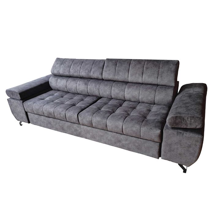Sofa kanapa pikowana, wygodna, rozkładana, sprężyny, NA WYMIAR