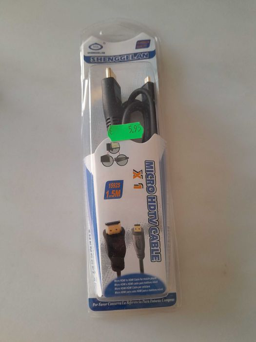 Cabo Micro Hdmi p/ Hdmi