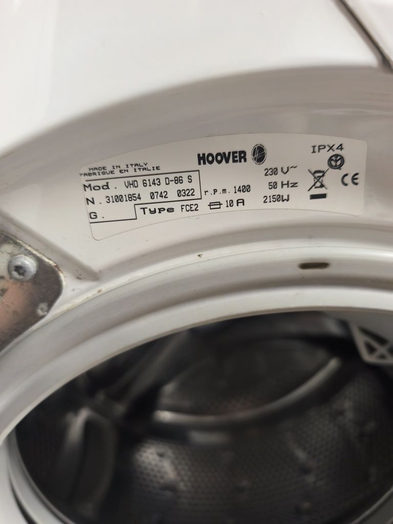 Pralka Hoover 1-9kg 1400 obr A+++