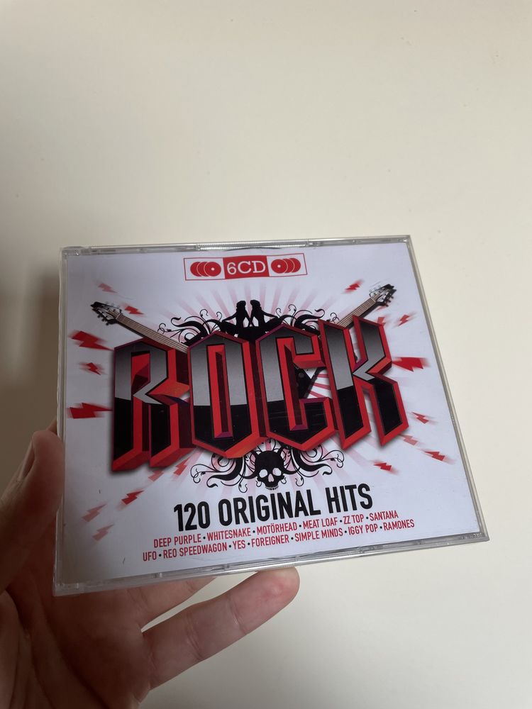 Музичний CD диск Various – 120 Original Hits - Rock 6CD
