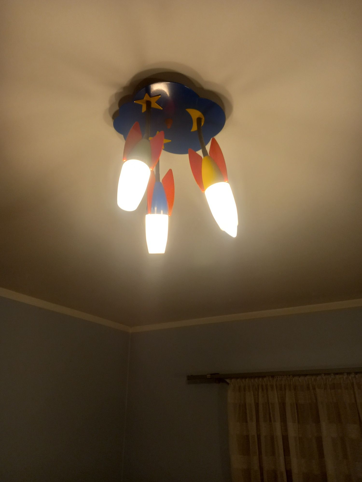 Lampa i kinkiet Ealo rakiety piękne