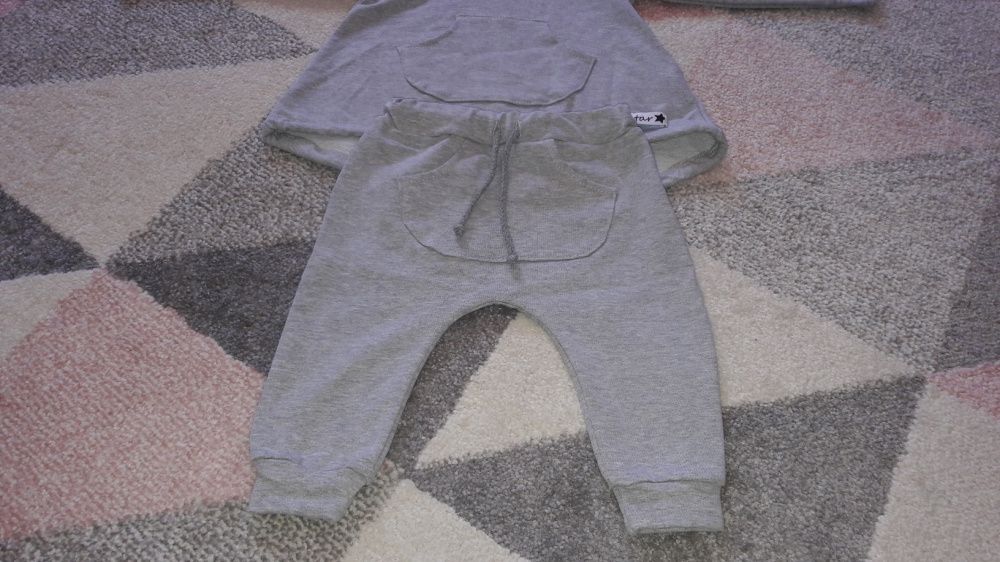 Dres (bluza + spodnie) roz 80 Little Star nowe